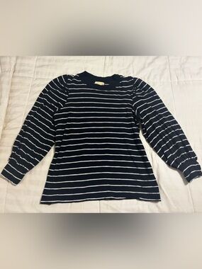 Nation LTD Pima cotton puff sleeve top